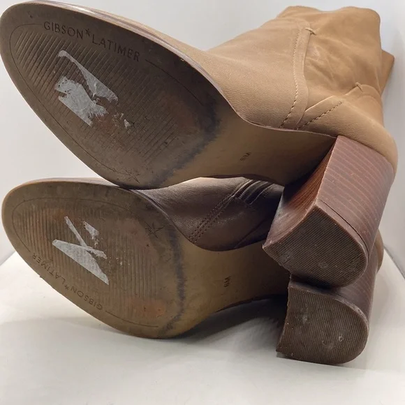 Gibson Latimer Soft Leather Heeled Ankle Booties - Picture 5 of 10